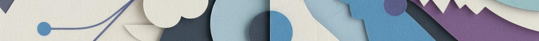 abstract paper cutout