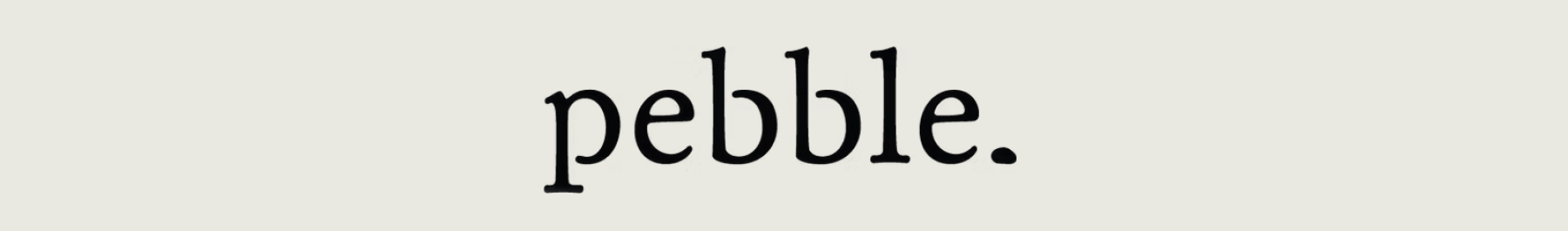 Pebble logo